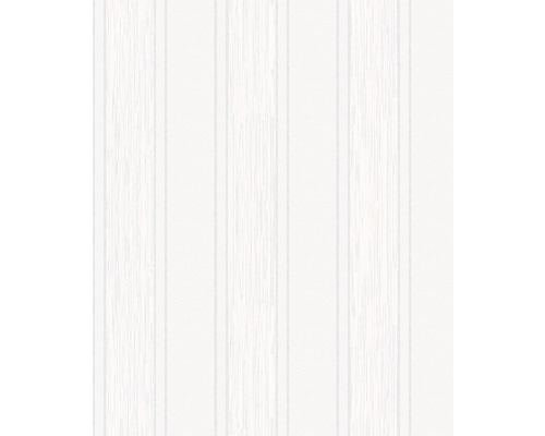 Vliestapete 9445 Patent Decor Streifen - Die Patenten Vier Weiße Holzpaneele für Wandverkleidung