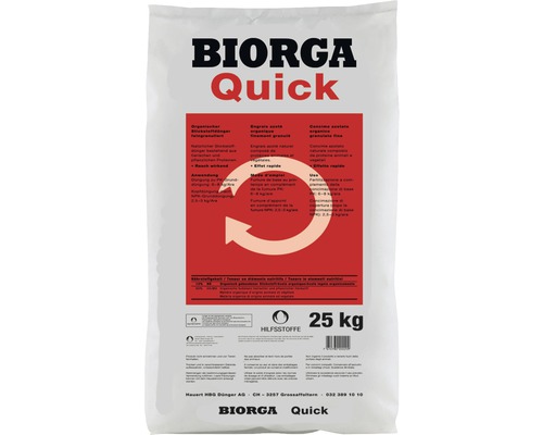Bio-Gemüse- & Obstdünger Hauert Biorga Quick 25 kg