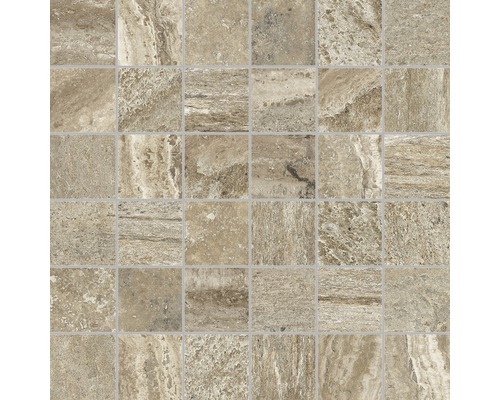 Feinsteinzeugmosaik Portman 30,0x30,0 cm beige matt