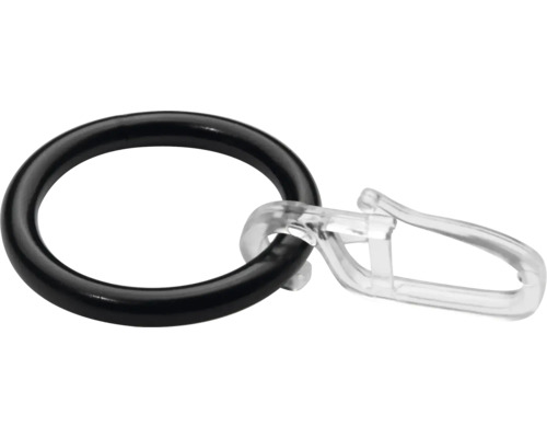 Gardinenringe mit Clip zur Gardinenbefestigung