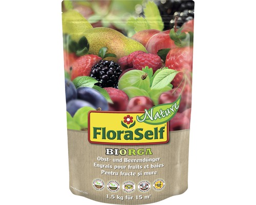 Beerendünger FloraSelf Nature BIORGA vegan 1,5 kg