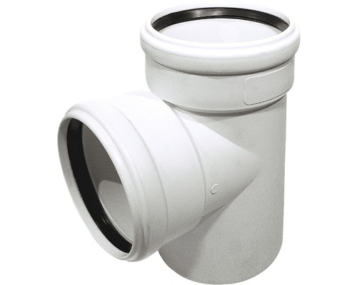 SKOLANsafe®EA Abzweig 87° DN 90/78 mm Abzweigrohr für Abwasserleitungen