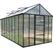 Gewächshaus mit Tür und Fenster zur Pflanzenzucht