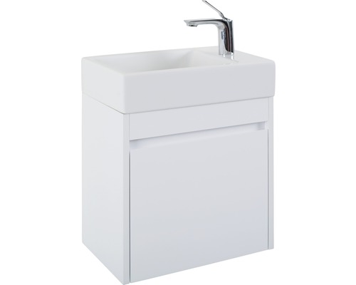 Waschtisch mit Unterschrank und Armatur