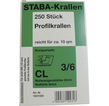 STABA-Krallen Packung mit 250 Profilkrallen