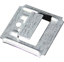 Metallbefestigungsclip mit quadratischer Grundplatte