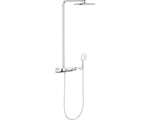 Duschsäule Grohe Rainshower SmartControl System SmartControl mit Thermostat 26361LS0 chrom weiß