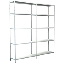 Metallregal mit fünf Regalböden für Lagerung und Organisation