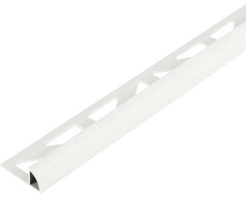 Anschlussprofil Abschlussprofil Dural Durondell DRP 1230 PVC weiß 250 cm Fliesenabschlussprofil aus Kunststoff