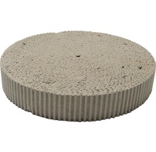 Runde Katzenkratzmatte aus Pappe