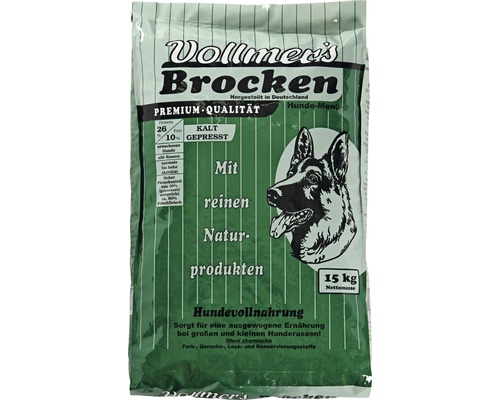 Hundefutter trocken, Vollmers Brocken 15 kg