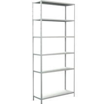 Steck-Grundregal Schulte 1000x2300x350 mm 6 Böden, weiß-thumb-0 Steck-Grundregal Schulte 1000x2300x350 mm 6 Böden, weiß-thumb-0