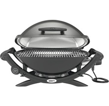 Elektrogriller Weber Stand Q 2400 dunkelgrau mit Grillrost, Fettauffangschale, Ablage und Stromkabel-thumb-2 Elektrogriller Weber Stand Q 2400 dunkelgrau mit Grillrost, Fettauffangschale, Ablage und Stromkabel-thumb-2
