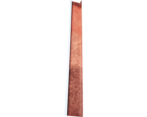 Aluminium Abschlussprofil mit Holzstruktur