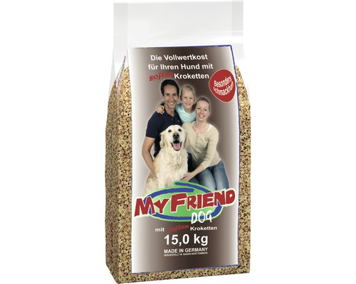 Hundefutter trocken, bosch My friend Softbrocken 15 kg My Friend Dog Vollwertkost für Hunde, 15 Kilogramm