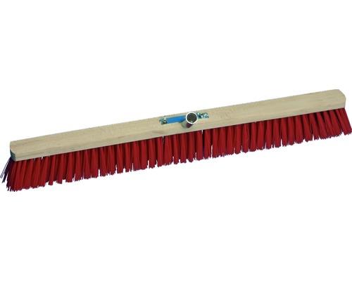 Straßenbesen mit Holzkorpus und Borsten