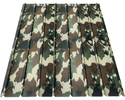 PRECIT Trapezblech H12 Camouflage 2000 x 910 x 0,4 mm