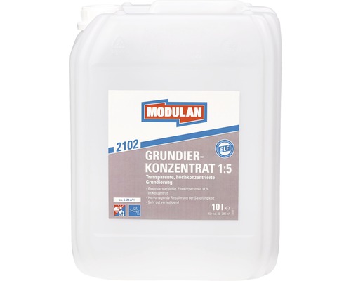 MODULAN 2202 Grundierkonzentrat 1:5 innen & außen transparent 10 l MODULAN 2202 Grundierkonzentrat 1:5 innen & außen transparent 10 l