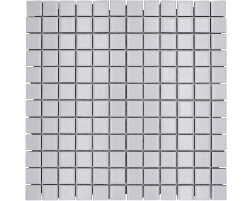 Keramikmosaik Quadrat CG 114 30,0x30,0 cm weiß