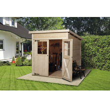 Gartenhaus weka 325 Gr.2 mit Fußboden 222 x 237 cm natur