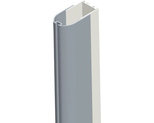 Wandprofil Sanotechnik D1000 mit Magnetstreifen 4-6 cm chromoptik Profilschiene aus Metall