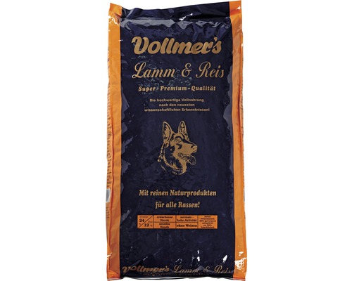 Vollmer's Hundefutter Fisch & Reis 15 Kg – Leicht Verdaulich Für Sensible Hunde Mit Empfindlichem Magen