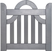 Graues Holztor für den Garten