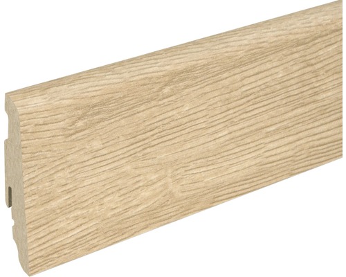 SKANDOR Sockelleiste Eiche Fresco FOEI24Y FU60L 19 x 58 x 2400 mm Sockelleiste aus Holzdekor