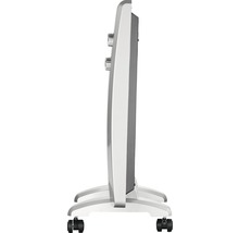 Mobiles Heizgerät mit Rollen und Drehreglern