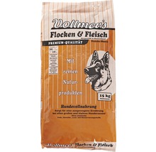 Hundefutter trocken, Vollmers Flocken & Fleisch 15 kg