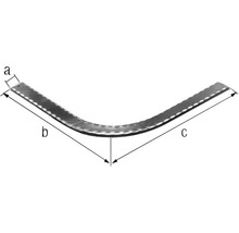 Metallverbinder mit Maßangaben