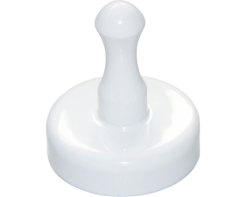 Weißer Magnetpinnwandmagnet