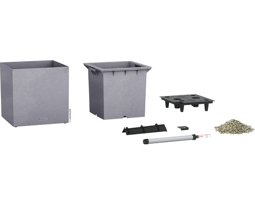 Lechuza Cube Pflanzkübel mit Zubehör