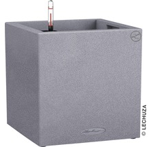 Grauer Lechuza Pflanzkasten mit Wasserstandsanzeige