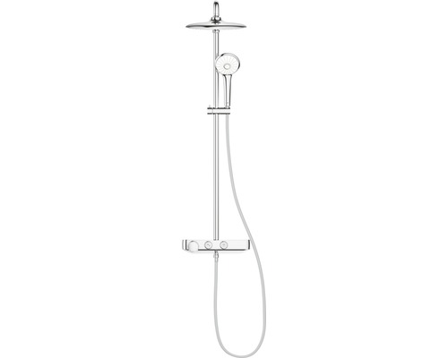 Duschsäule Grohe Euphoria SmartControl System mit Thermostat 26509000 chrom Duschsystem mit Kopfbrause, Handbrause und Thermostat