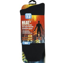 Verpackung schwarzer Thermosocken für Herren