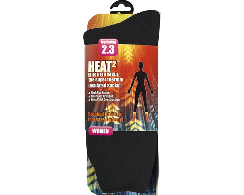 Heat 2 Original Thermosocken für Damen in Verpackung