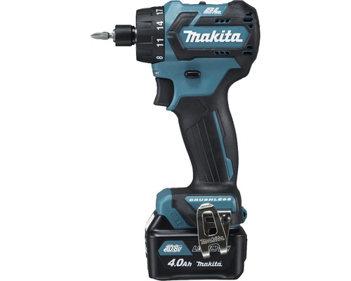 Akku-Bohrschrauber Makita DF032DSME 10,8 V inkl. 2 Akkus und Transportkoffer Makita Akku-Bohrschrauber mit 10,8 Volt und 4,0 Amperestunden Akkuleistung