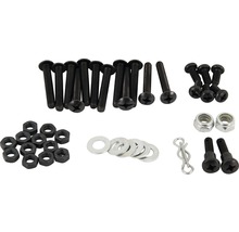 Sortiment mit Schrauben, Muttern und Unterlegscheiben