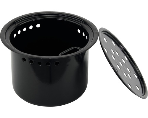 Grillkohlekorb mit separatem Siebboden