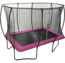 Rechteckiges Gartentrampolin mit Sicherheitsnetz
