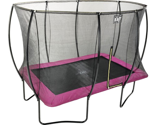Rechteckiges Gartentrampolin mit Sicherheitsnetz