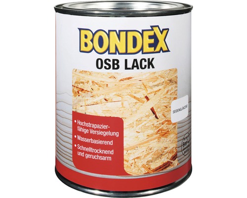 OSB-Lack Bondex seidenglänzend 0,75 l