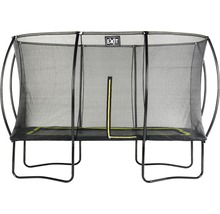 Trampolin EXIT Silhouette eckig 244x366 cm Netz schwarz