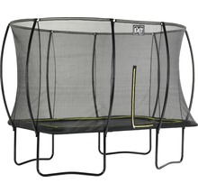 Trampolin EXIT Silhouette eckig 244x366 cm Netz schwarz
