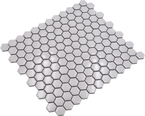 Mosaikfliese mit hexagonalen Elementen