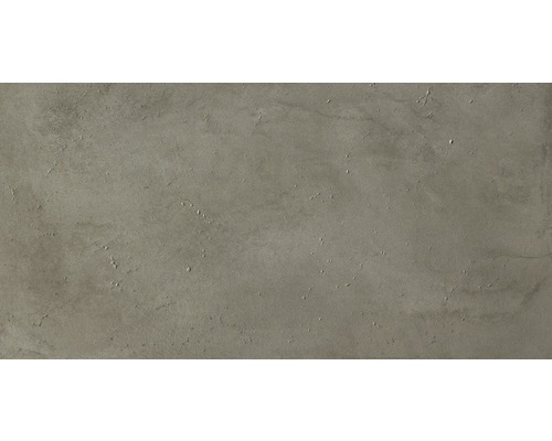 Feinsteinzeug Bodenfliese Mado Ash 30,0x60,0 cm anthrazit braun matt