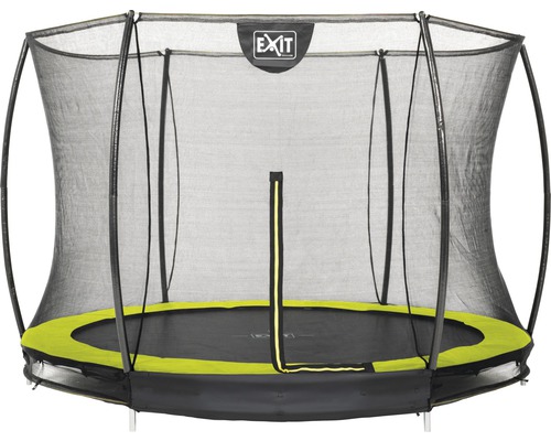 Trampolin EXIT Silhouet. Grou 244+Netz lime Trampolin EXIT Silhouet. Grou 244+Netz lime