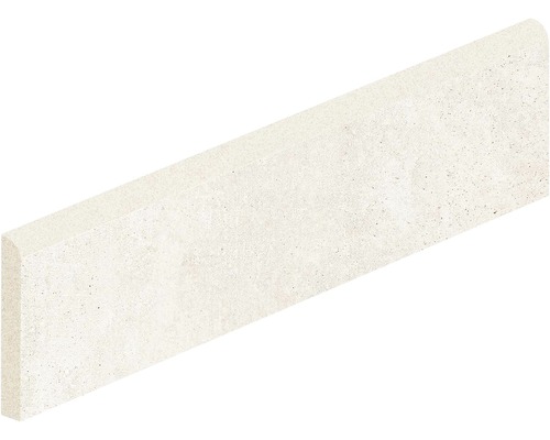 Feinsteinzeug Sockelfliese Mirava Hometek Ivory matt 7,5x60,0 cm beige matt
