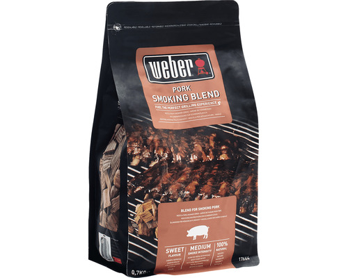 Weber Räucherholz-Mischung Pork für Schweinefleisch, 0,7 Kilogramm